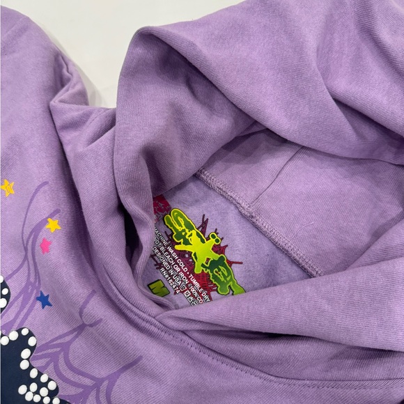 Young Thug x Spider Worldwide Web Hoodie Purple Açaí (Medium) - Picture 2 of 3